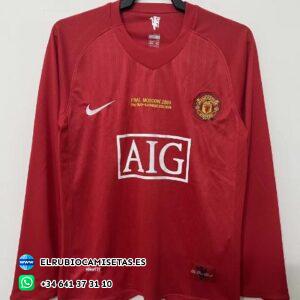 Manchester United 2007 / 2008. Versión retro