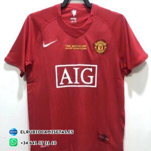 Manchester United 2007 / 2008. Versión retro