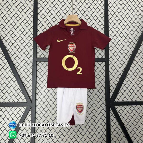 Arsenal 2024 / 2025. Conjunto niño