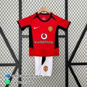 Manchester United 2002 / 2004. Conjunto niño