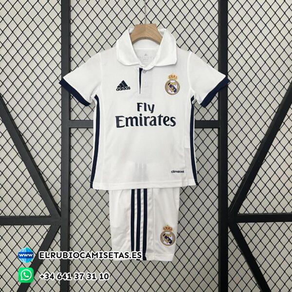 Real Madrid 2016 / 2017. Conjunto niño