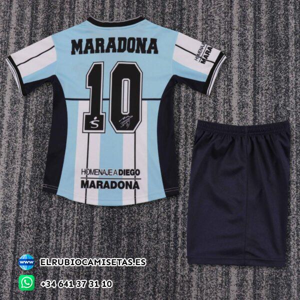 Argentina Maradona 2001. Conjunto niño
