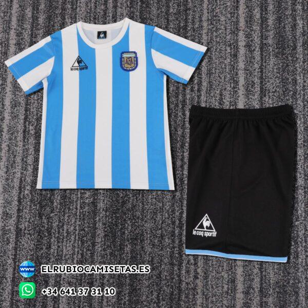 Argentina 1986. Conjunto niño