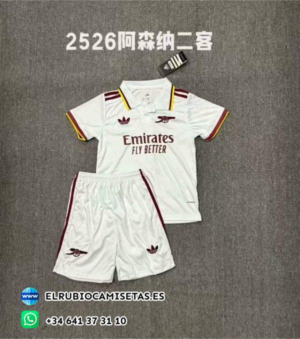 Arsenal 2025 / 2026. Conjunto niño